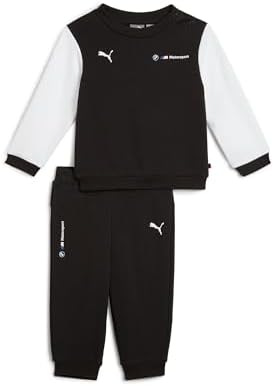PUMA Toddler Boys Bmw M Motorsport Essential Jacket & Jogger Set Athletic Outerwear Casual   Black