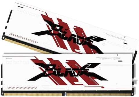 PUSKILL 32GB Kit  2x16GB  DDR4 RAM 3200MHz PC4 25600 Desktop Memory with Aluminum Heatsink  Non ECC Unbuffered UDIMM 1 35V CL16 288 Pin  High Performance Gaming PC Upgrade for Intel & AMD