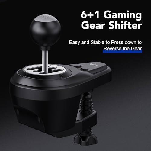 PXN V99 PC Racing Wheel  Real Force Feedback Steering Wheel with Pedals and Shifter  Detachable 270/900 Degree Race Steering Wheel Simulator for PC  Xbox One  Xbox Series X/S  PS4