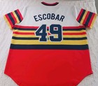Camiseta de béisbol a rayas Hudson de Pablo Escobar El Cártel #49 para hombre, talla 4XL