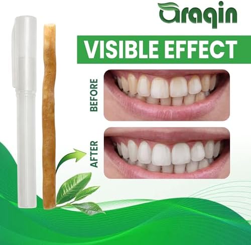 Pack of 5 Miswak Sticks for Teeth with 1 Holder   Natural Toothbrush Stick for Teeth Whitening & Healthy Gums   Vacuum Sealed Sewak Sticks for Teeth   Peelu Wood Miswak Toothbrush
