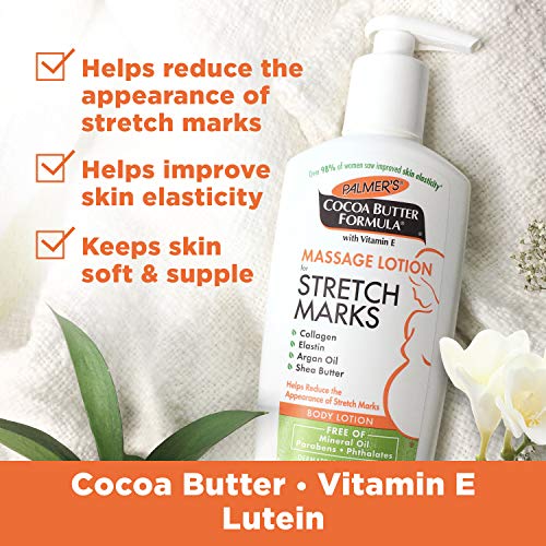 Palmers Cocoa Butter Formula Massage Lotion for Stretch Marks and Pregnancy Skin Care  6 5 Ounces  Pack of 3