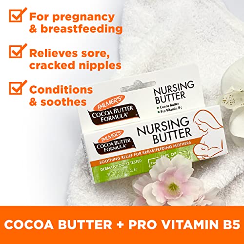Palmers Cocoa Butter Formula New Moms Skin Recovery Postpartum Essentials  Body Lotion  8 5 oz    Nursing Butter  1 1 oz    Bust Cream  4 4 oz    Skin Therapy Oil  2 oz   Dermatologist Approved