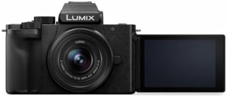 Panasonic LUMIX G100 4K Cámara de vlogging sin espejo con lente de 0.472-1.260 in