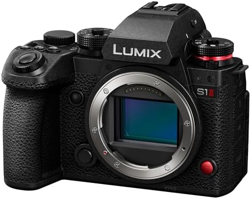 Panasonic LUMIX S1II 6K Digital Camera  Mirrorless Full Frame Camera Hybrid Shooting with 24 1MP  5 1K 60p Open Gate Video  15 Stops Dynamic Range Prores RAW HQ internal Recording L Mount DC S1M2BODY9