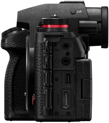 Panasonic LUMIX S1II 6K Digital Camera  Mirrorless Full Frame  Hybrid Shooting with 24 1MP  5 1K 60p Open Gate Video  15 Stops Dynamic Range  Prores RAW HQ Internal Recording  L Mount   DC S1M2  Black