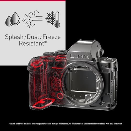 Panasonic LUMIX S1RII Full Frame Mirrorless Digital Camera  Hybrid Model Featuring a 44 3MP Full Frame Sensor and LUMIXs First Ever 8K Digital Camera Video Recording   DC S1RM2