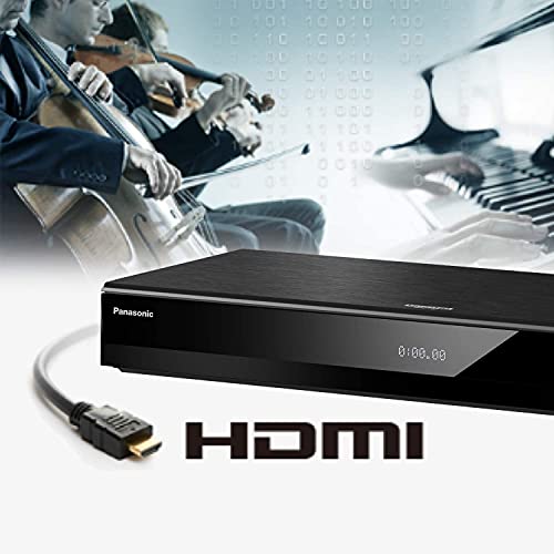 Panasonic Streaming 4K Blu Ray Player with Dolby Vision and HDR10  Ultra HD Premium Video Playback  Hi Res Audio  Voice Assist   DP UB820 K  Black 