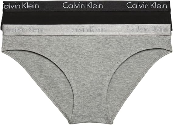 Talla Xl - Panty bikini multipack de algodón Calvin Klein para mujer