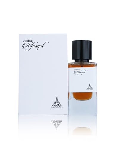 Paris Corner   Rifaaqat Unisex EDP 2 8 Fl Oz   A Captivating Blend of Elemi  Pink Pepper  and Vanilla with Smoky Leather Notes   Sophisticated and Alluring Vanilla Perfume Experience
