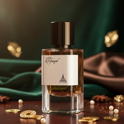 Paris Corner   Rifaaqat Unisex EDP 2 8 Fl Oz   A Captivating Blend of Elemi  Pink Pepper  and Vanilla with Smoky Leather Notes   Sophisticated and Alluring Vanilla Perfume Experience