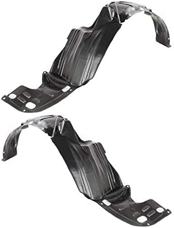 Parts N Go 1992 1995 Civic Fender Liner Pair Driver & Passenger Side Splash Guard   HO1248102  74101SR300  74151SR3000
