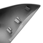 Passenger Mirror Cover Cap Primed Gray for Ford Fiesta 2011 2019 w/ Signal Lamp