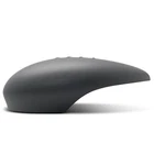 Passenger Mirror Cover Cap Primed Gray for Ford Fiesta 2011 2019 w/ Signal Lamp