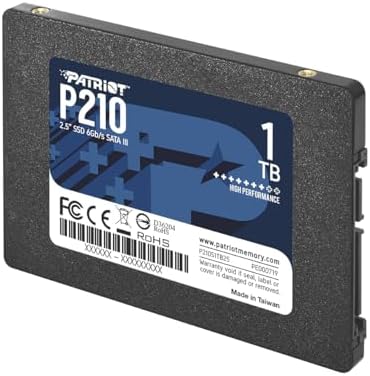 Patriot Memory P210 SATA 3 256GB SSD 2 5 Inch Internal Solid State Drive 10 Pack  Lot of 10   P210S256G2510