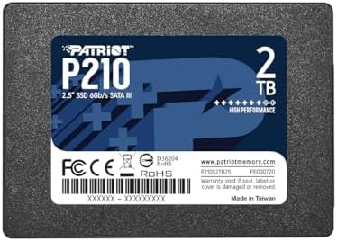 Patriot Memory P210 SATA 3 256GB SSD 2 5 Inch Internal Solid State Drive 10 Pack  Lot of 10   P210S256G2510