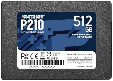 Patriot Memory P210 SATA 3 256GB SSD 2 5 Inch Internal Solid State Drive 10 Pack  Lot of 10   P210S256G2510