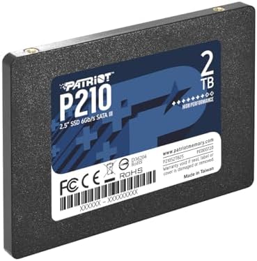 Patriot Memory P210 SATA 3 256GB SSD 2 5 Inch Internal Solid State Drive 10 Pack  Lot of 10   P210S256G2510