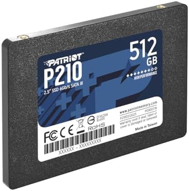 Patriot Memory P210 SATA 3 256GB SSD 2 5 Inch Internal Solid State Drive 10 Pack  Lot of 10   P210S256G2510