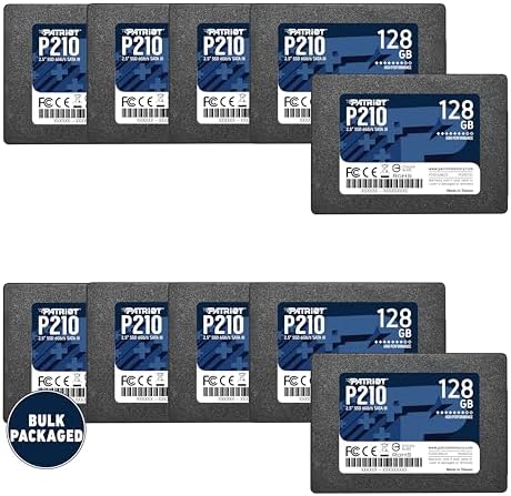 Patriot Memory P210 SATA 3 256GB SSD 2 5 Inch Internal Solid State Drive 10 Pack  Lot of 10   P210S256G2510