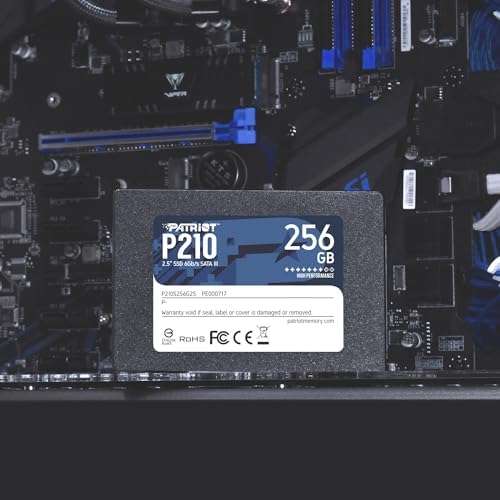 Patriot Memory P210 SATA 3 256GB SSD 2 5 Inch Internal Solid State Drive 10 Pack  Lot of 10   P210S256G2510
