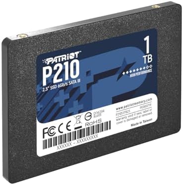 Patriot Memory P210 SATA 3 256GB SSD 2 5 Inch Internal Solid State Drive 10 Pack  Lot of 10   P210S256G2510