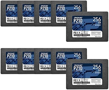 Patriot Memory P210 SATA 3 512GB SSD 2 5 Inch Internal Solid State Drive 10 Pack  Lot of 10   P210S512G2510