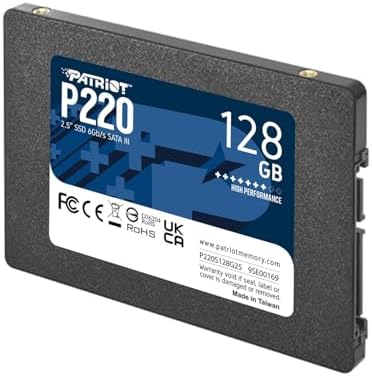 Patriot Memory P220 256GB Internal SSD   SATA 3 2 5   Solid State Drive Retail 10 Pack   P220S256G2510