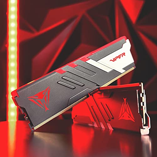 Patriot Memory Viper Venom RGB DDR5 RAM 32GB  2X16GB  6000MHz CL30 1 35v UDIMM Desktop Gaming Memory Kit Compatible with Intel XMP/AMD Expo   PVVR532G600C30K