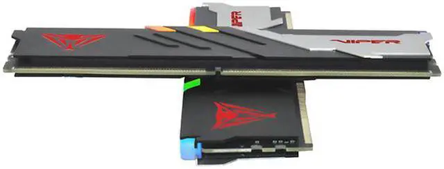 Patriot Memory Viper Venom RGB DDR5 RAM 32GB  2X16GB  6000MT/s CL30 UDIMM Desktop Gaming Memory Kit   PVVR532G600C30K