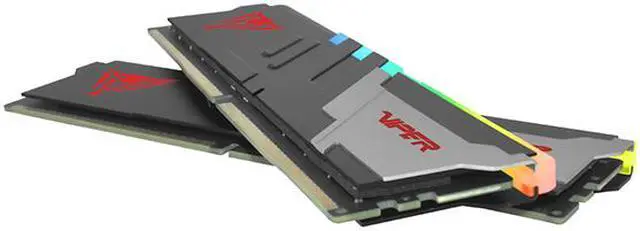 Patriot Memory Viper Venom RGB DDR5 RAM 32GB  2X16GB  6000MT/s CL30 UDIMM Desktop Gaming Memory Kit   PVVR532G600C30K