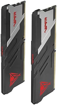 Patriot Memory Viper Venom DDR5 RAM 32GB  2X16GB  6000MHz CL36 1 35v UDIMM Desktop Gaming Memory Kit Compatible with Intel XMP/AMD Expo   PVV532G600C36K
