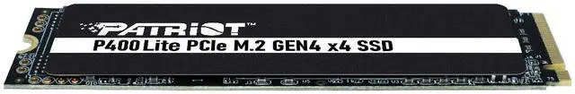 Patriot P400 Lite M 2 PCIe Gen 4 x4 500GB SSD  Solid State Drive   P400LP500GM28H Up to 3 500MB/s