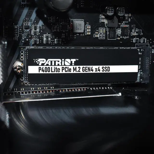 Patriot P400 Lite M 2 PCIe Gen 4 x4 500GB SSD  Solid State Drive   P400LP500GM28H Up to 3 500MB/s