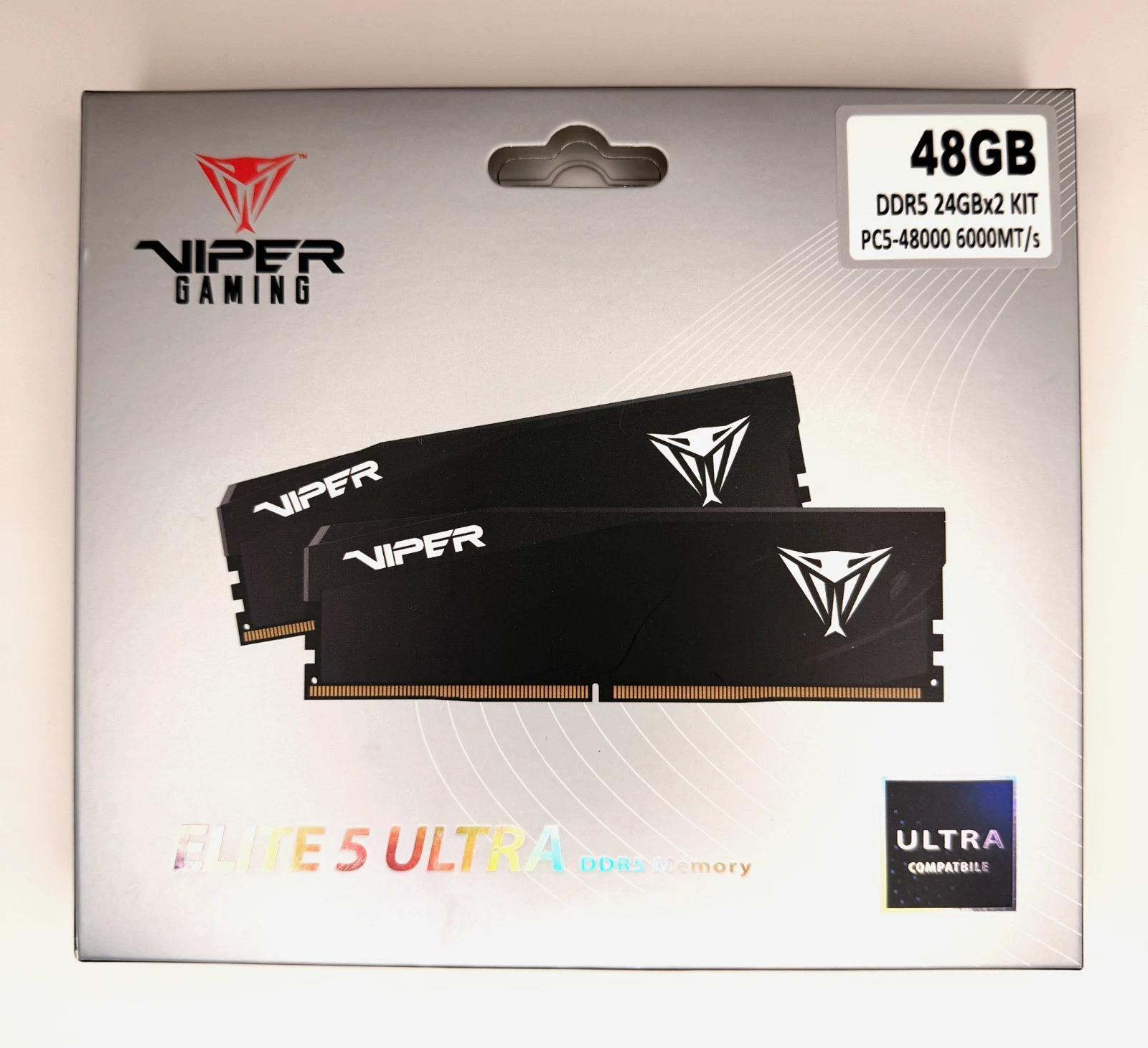 Patriot Viper Elite 5 Ultra 48GB  2 x 24GB  288 Pin PC RAM DDR5 6000  PC5 48000