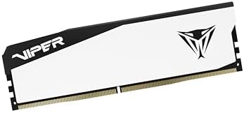 Patriot Viper Elite 5 DDR5 RAM 16GB  1X16GB  6000MT/s CL30 1 35v UDIMM Desktop Gaming Memory Compatible with Intel XMP/AMD EXPO   VEB516G6030W