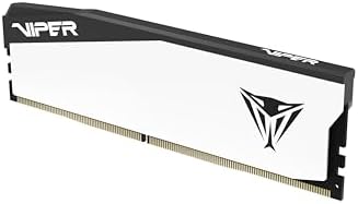 Patriot Viper Elite 5 DDR5 RAM 16GB  1X16GB  6000MT/s CL30 1 35v UDIMM Desktop Gaming Memory Compatible with Intel XMP/AMD EXPO   VEB516G6030W