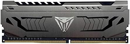 Patriot Viper Steel DDR4 RAM 32GB  2X16GB  3200MHz CL16 1 35v UDIMM Desktop Gaming Memory Kit Compatible with XMP   PVS432G320C6K