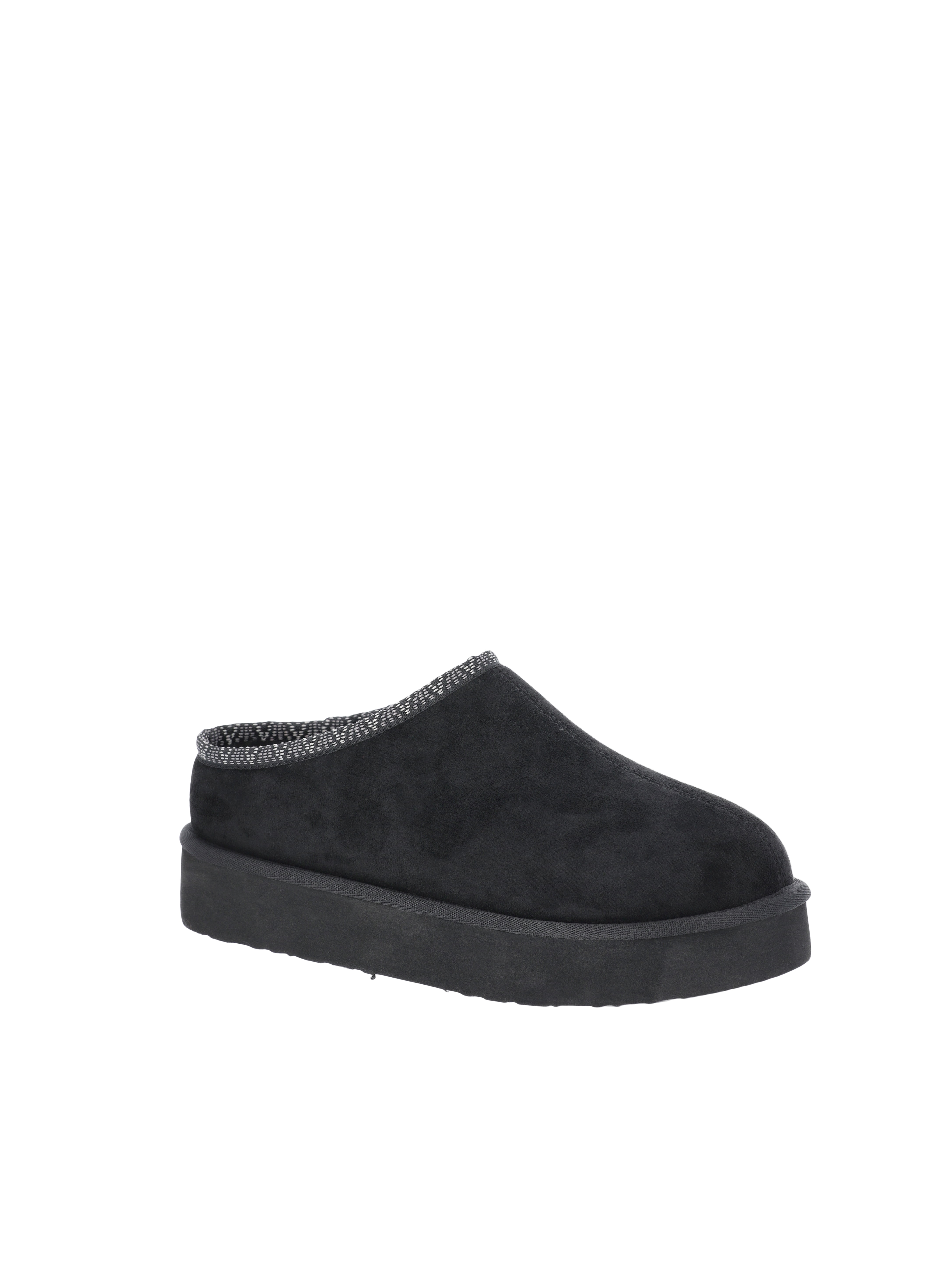 Pawz Women s Hazel Platform Clog Slippers with Faux Fur Lining