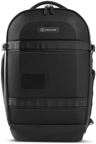 Pelican Aegis Backpack 18 Liter   Travel Backpack  Multicam Black