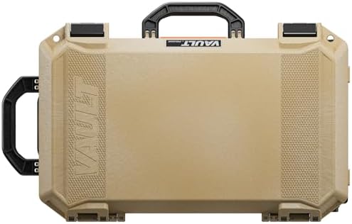Pelican Vault   v525 Hard Case with Foam for Camera  Drone  Equipment  Electronics  Gear  and More  Tan 