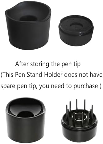 Pen Stand Holder That can Store Pen Tips for Huion Pen Wacom Pen for Huion PW507/PW517/PEN68D/PEN68/PW100/PEN80D Stand Holder  Pencil Tablet Pen Stylus iPad Pen Stand Holder