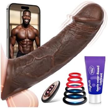Penis Sleeve Cock Sleeve Vibrator   FYSHAVO 5IN1 Realistic Adult Male Sex Toys for Men Penis Extender Vibrating Cock Ring  Smart App & Remote Control  Elastic Penis Ring to Enlarge for Men Couples