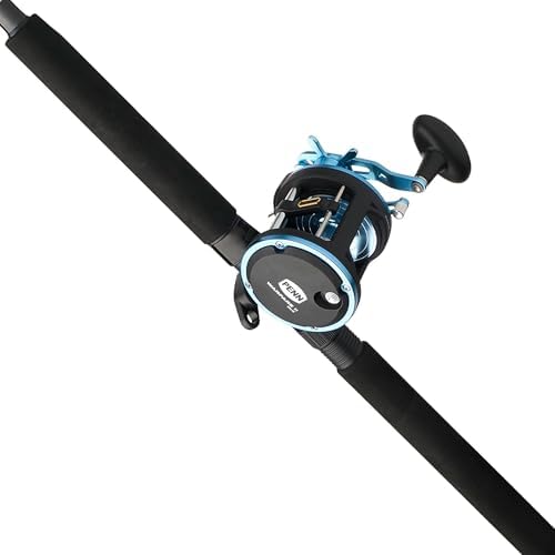Penn Warfare II Star Drag Conventional Reel and Fishing Rod Combo