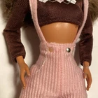Perfect Pink Teresa Barbie Doll 1997 Mattel 19668 Corduroy Pants Hat