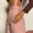 Perfect Pink Teresa Barbie Doll 1997 Mattel 19668 Corduroy Pants Hat