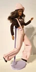 Perfect Pink Teresa Articulated Barbie Doll 19668 Corduroy Pants Hat Shoes 1997 