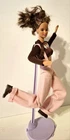 Perfect Pink Teresa Articulated Barbie Doll 19668 Corduroy Pants Hat Shoes 1997 