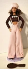 Perfect Pink Teresa Articulated Barbie Doll 19668 Corduroy Pants Hat Shoes 1997 