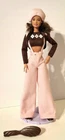 Perfect Pink Teresa Articulated Barbie Doll 19668 Corduroy Pants Hat Shoes 1997 